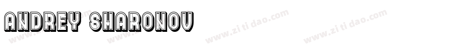 Andrey Sharonov字体转换